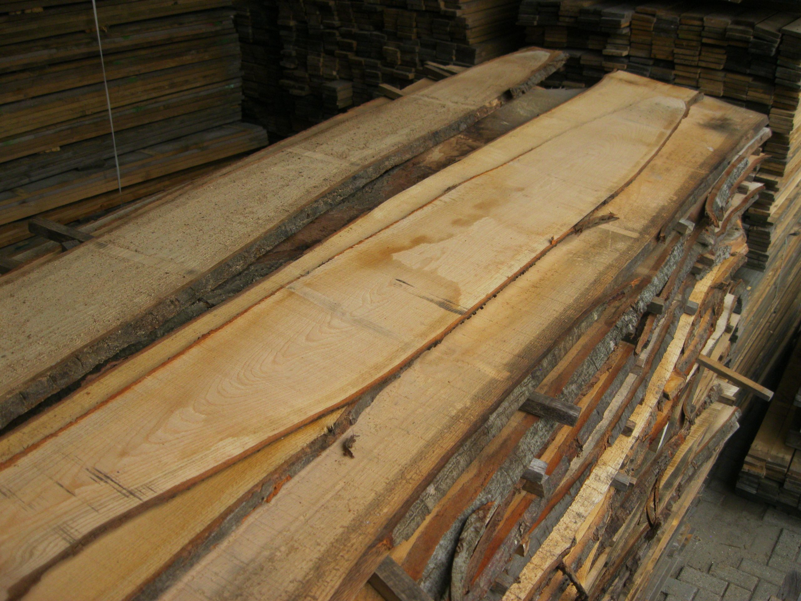 Eiken schaaldelen 3cm dik Buitenleven | Second Wood