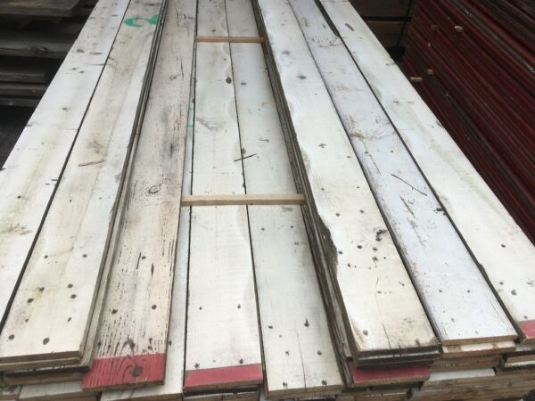 sloophouten planken wit